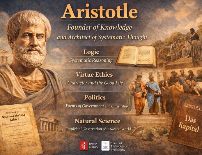 এরিস্টটল: জ্ঞানের ভিত্তি স্থাপনকারী