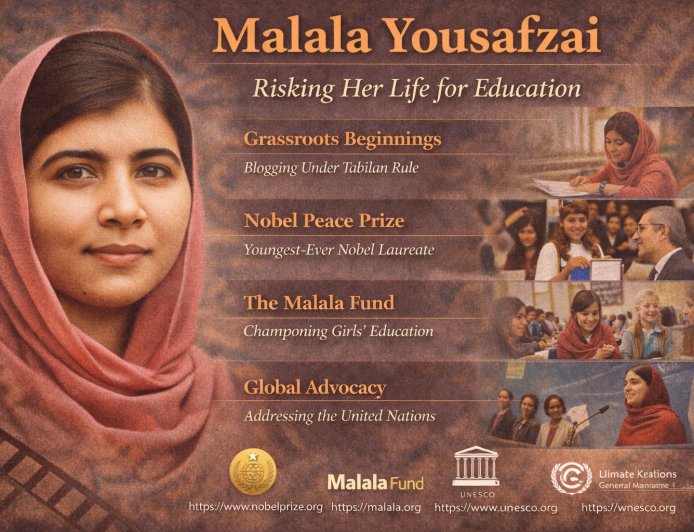 মালালা ইউসুফজাই: শিক্ষার জন্য জীবনবাজি