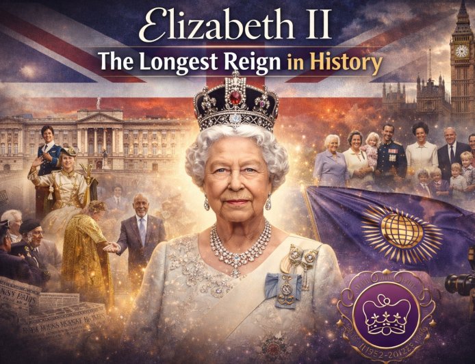 এলিজাবেথ দ্বিতীয়: দীর্ঘতম রাজত্বের ইতিহাস