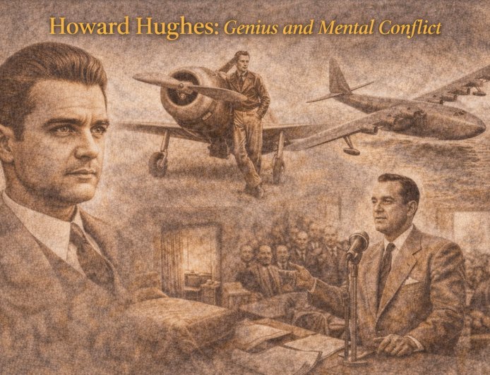 হাওয়ার্ড হিউজ: প্রতিভা ও মানসিক দ্বন্দ্ব