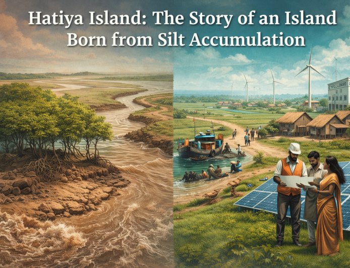 হাতিয়া দ্বীপ: পলি জমে জন্ম নেওয়া এক দ্বীপের গল্প