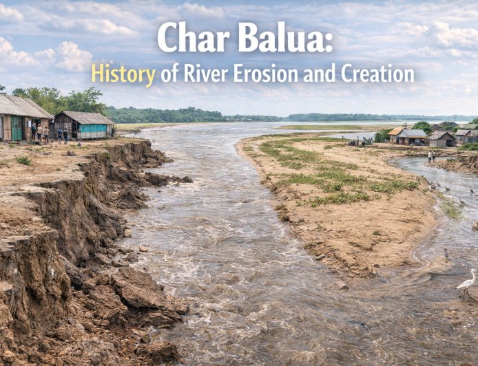 চর বালুয়া: নদীভাঙন ও সৃষ্টির ইতিহাস