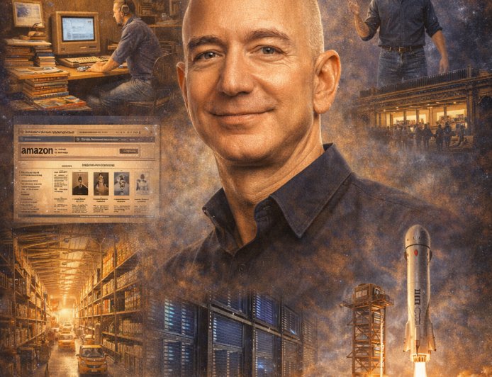 Jeff Bezos: World's Richest From Online Bookseller