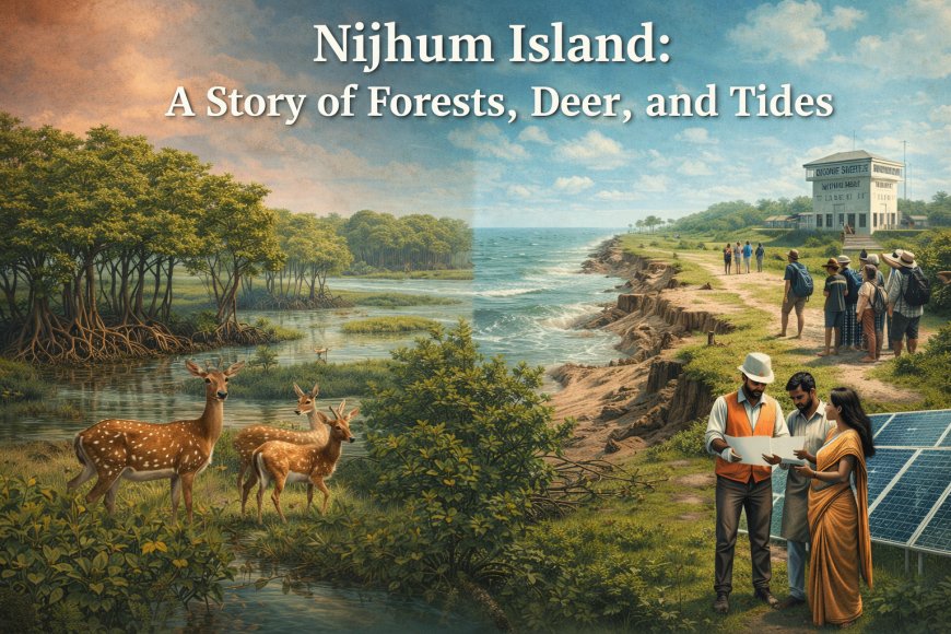 নিঝুম দ্বীপ: বন, হরিণ ও জোয়ার-ভাটার জীবনকথা