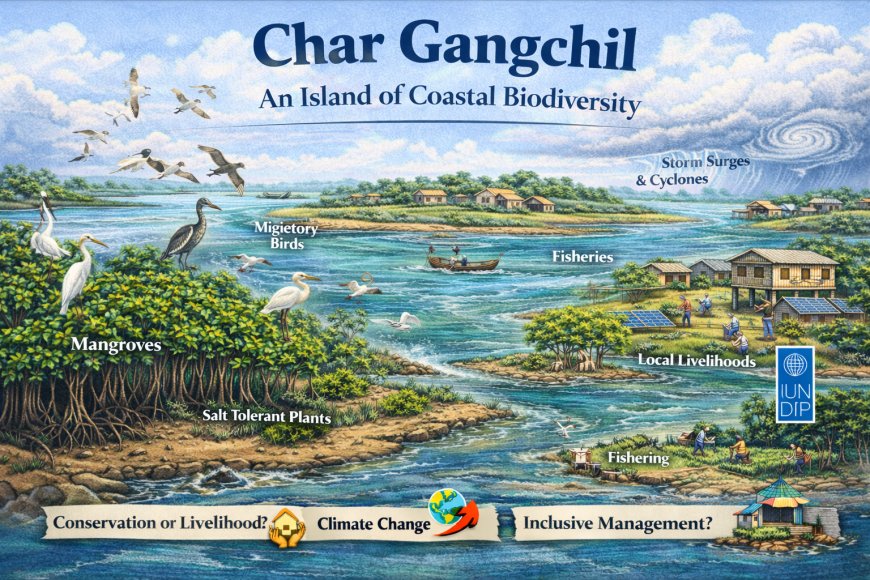 চর গাংচিল: উপকূলীয় জীববৈচিত্র্যের দ্বীপ