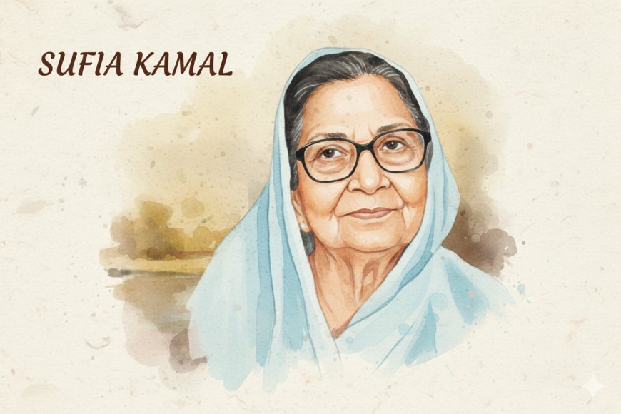 সুফিয়া কামাল: বিশিষ্ট মহিলা কবি ও নারী অধিকার নেত্রী