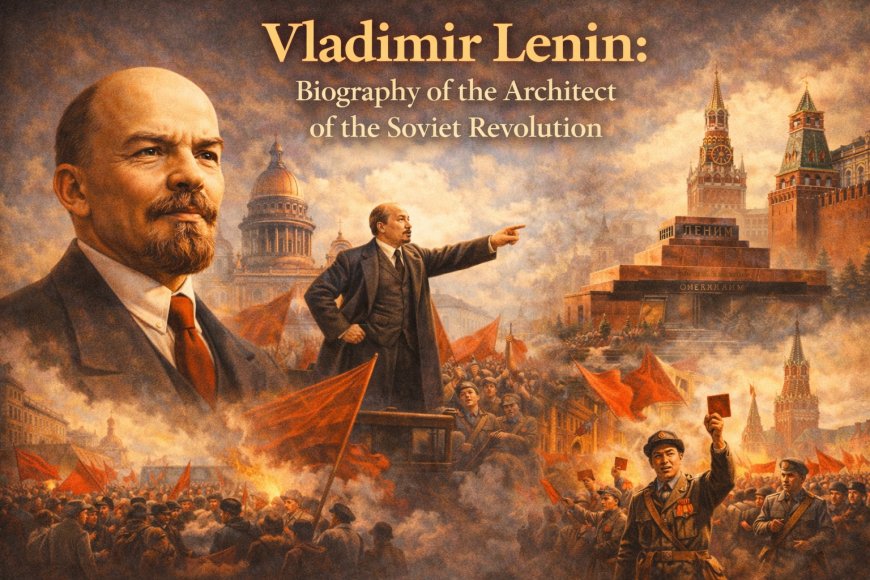 ভ্লাদিমির লেনিন: সোভিয়েত বিপ্লবের রূপকারের জীবনী