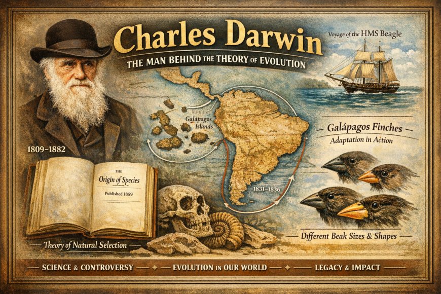 চার্লস ডারউইন: বিবর্তন তত্ত্বের পেছনের মানুষটি