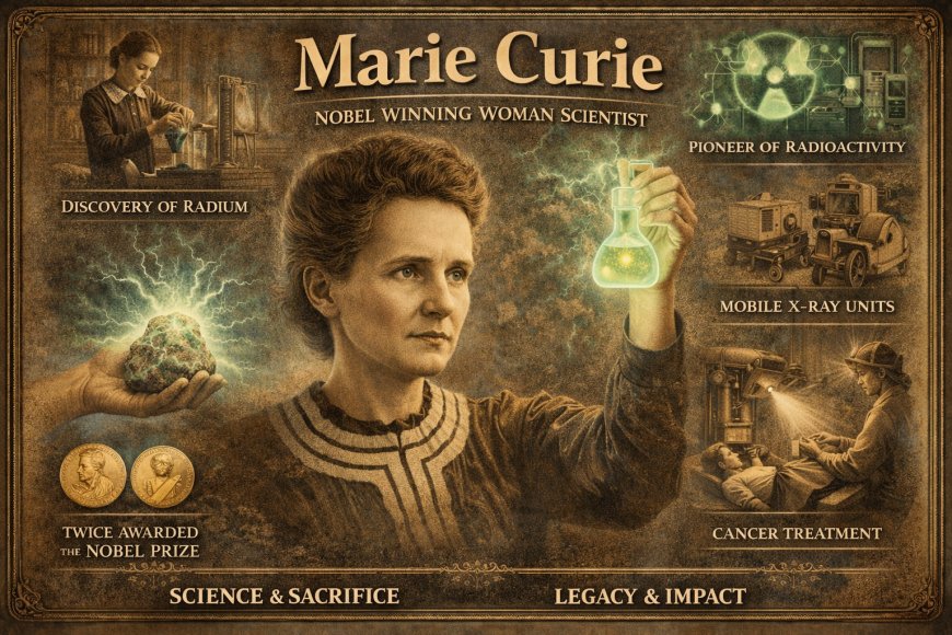 মেরি কুরি: নোবেলজয়ী নারী বিজ্ঞানীর জীবন