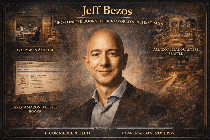 জেফ বেজোস: অনলাইন বই বিক্রেতা থেকে বিশ্বের শীর্ষ ধনী