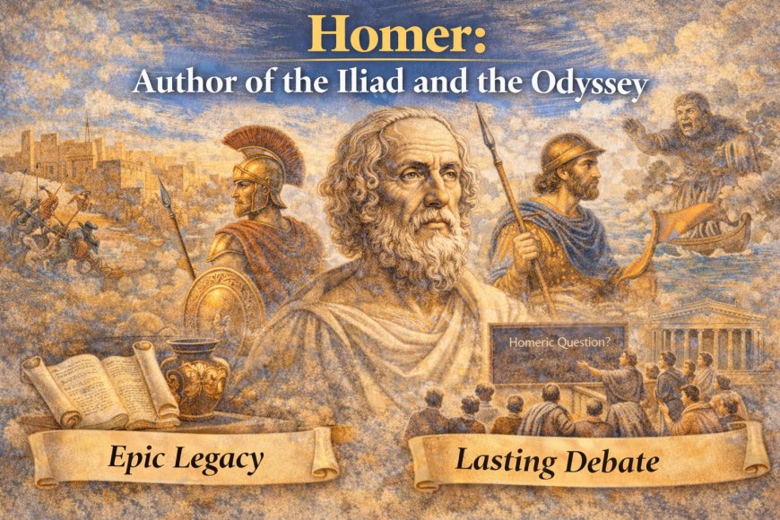 হোমার: ইলিয়াড ও ওডিসির রচয়িতা