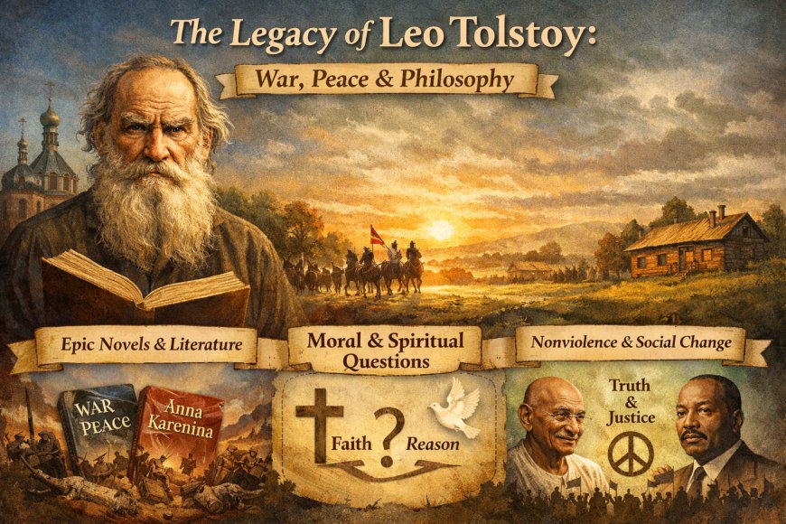 লেভ তলস্তয়: যুদ্ধ ও শান্তির স্রষ্টা