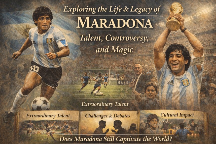 ম্যারাডোনা: প্রতিভা, বিতর্ক ও জাদু