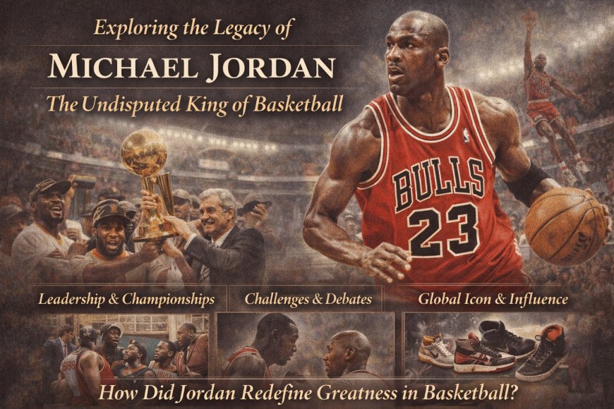 মাইকেল জর্ডান: বাস্কেটবলের অবিসংবাদিত রাজা