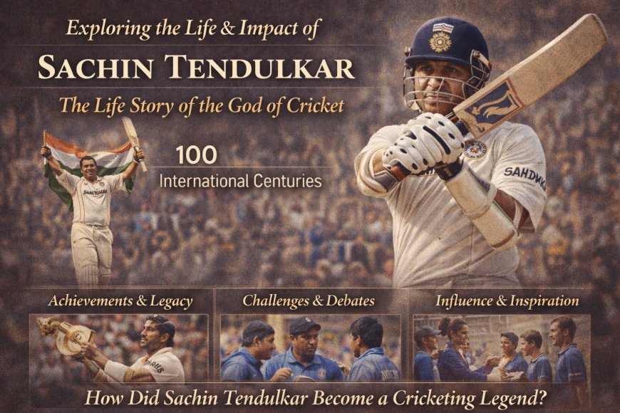 সচিন টেন্ডুলকার: ক্রিকেট ঈশ্বরের জীবনকথা