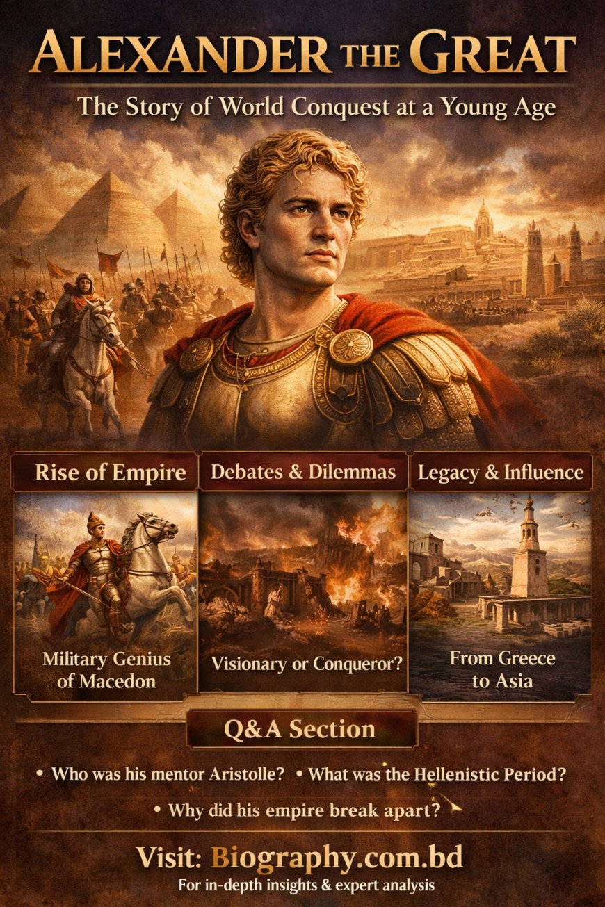আলেকজান্ডার দ্য গ্রেট: তরুণ বয়সে বিশ্বজয়ের গল্প