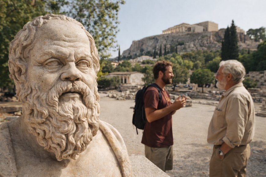 সক্রেটিস: প্রশ্ন করেই জীবন বদলানো