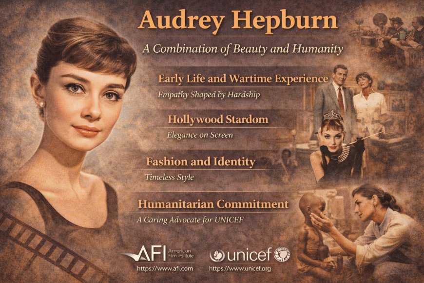 অড্রে হেপবার্ন: সৌন্দর্য ও মানবতার মেলবন্ধন