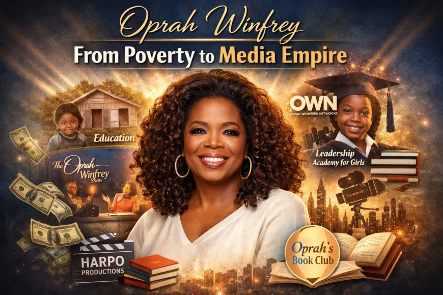 অপরা উইনফ্রে: দারিদ্র্য থেকে মিডিয়া সাম্রাজ্য