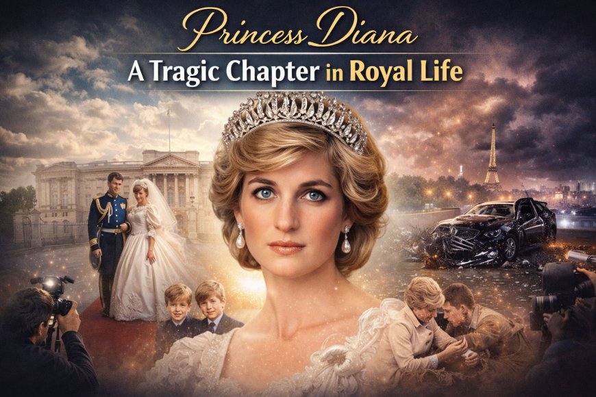 প্রিন্সেস ডায়ানা: রাজকীয় জীবনের করুণ অধ্যায়