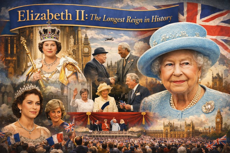 এলিজাবেথ দ্বিতীয়: দীর্ঘতম রাজত্বের ইতিহাস