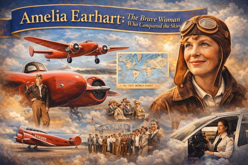 আমেলিয়া ইয়ারহার্ট: আকাশ জয়ের সাহসী নারী