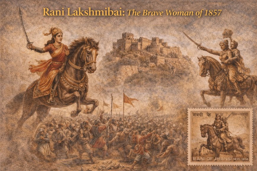 রানি লক্ষ্মীবাই: ১৮৫৭-এর সাহসী নারী