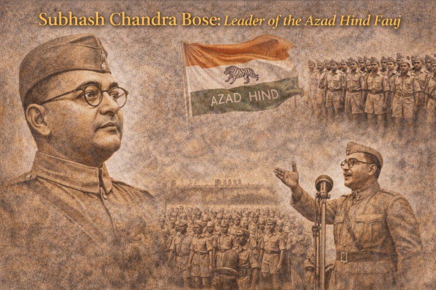 সুভাষচন্দ্র বসু: আজাদ হিন্দ ফৌজের নেতা