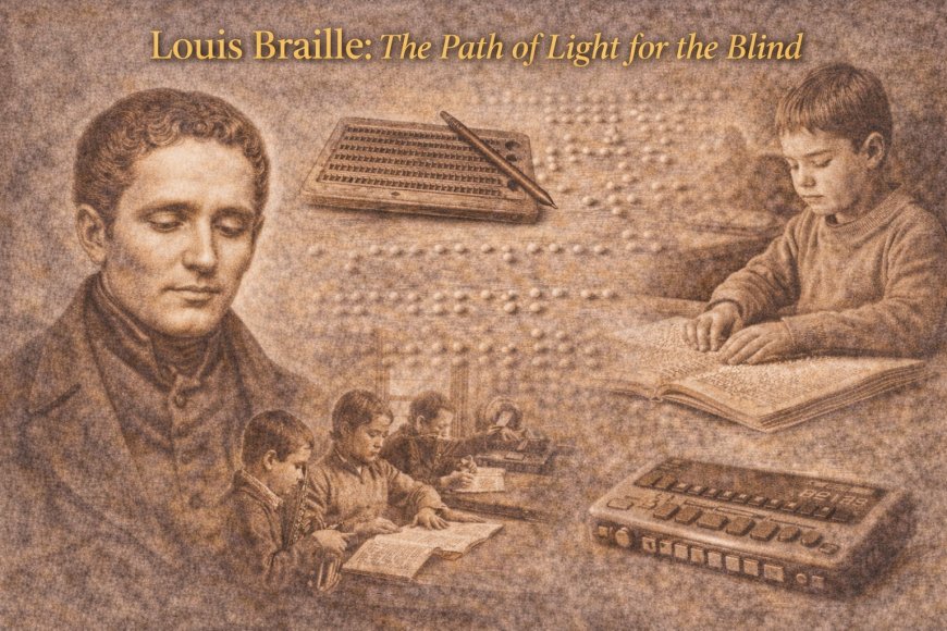 লুই ব্রেইল: অন্ধদের জন্য আলোর পথ