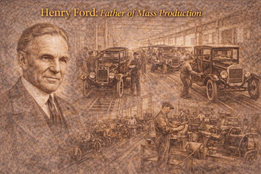 হেনরি ফোর্ড: গণউৎপাদনের জনক