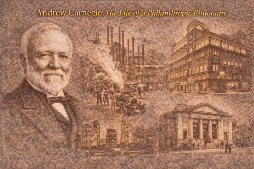 অ্যান্ড্রু কার্নেগি: দানশীল ধনকুবেরের জীবন