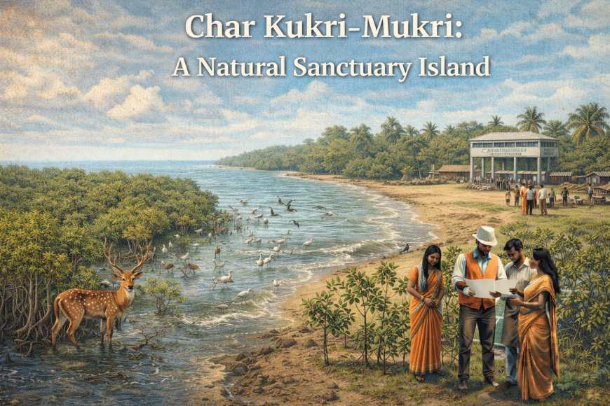 চর কুকরি-মুকরি: প্রাকৃতিক অভয়ারণ্যের দ্বীপ