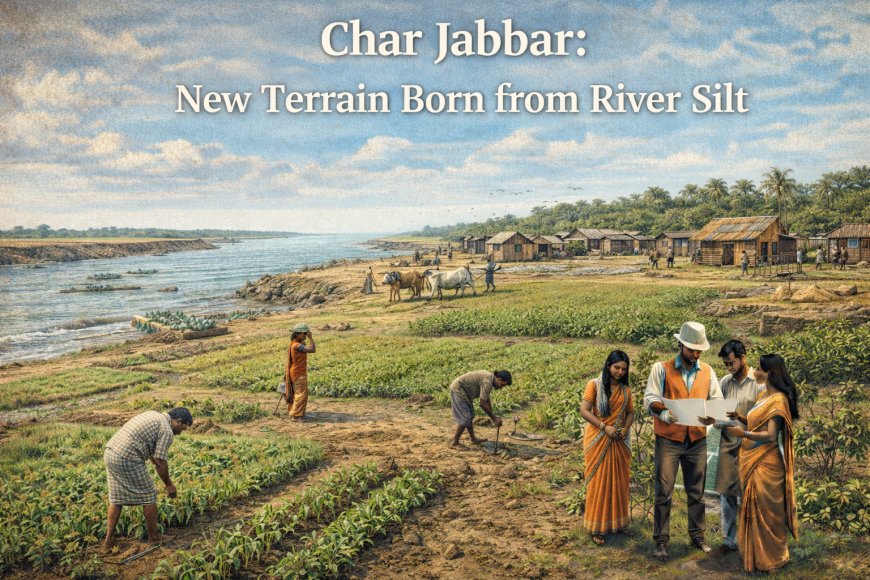 চর জব্বার: নদীর পলিতে জন্ম নেওয়া নতুন ভূখণ্ড