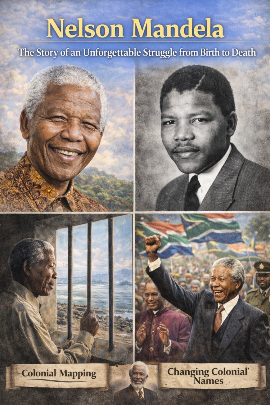 Nelson Mandela: The story of an unforgettable struggle from birth to death