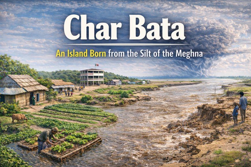 চর বাটা: মেঘনার পলিতে জন্ম নেওয়া দ্বীপ