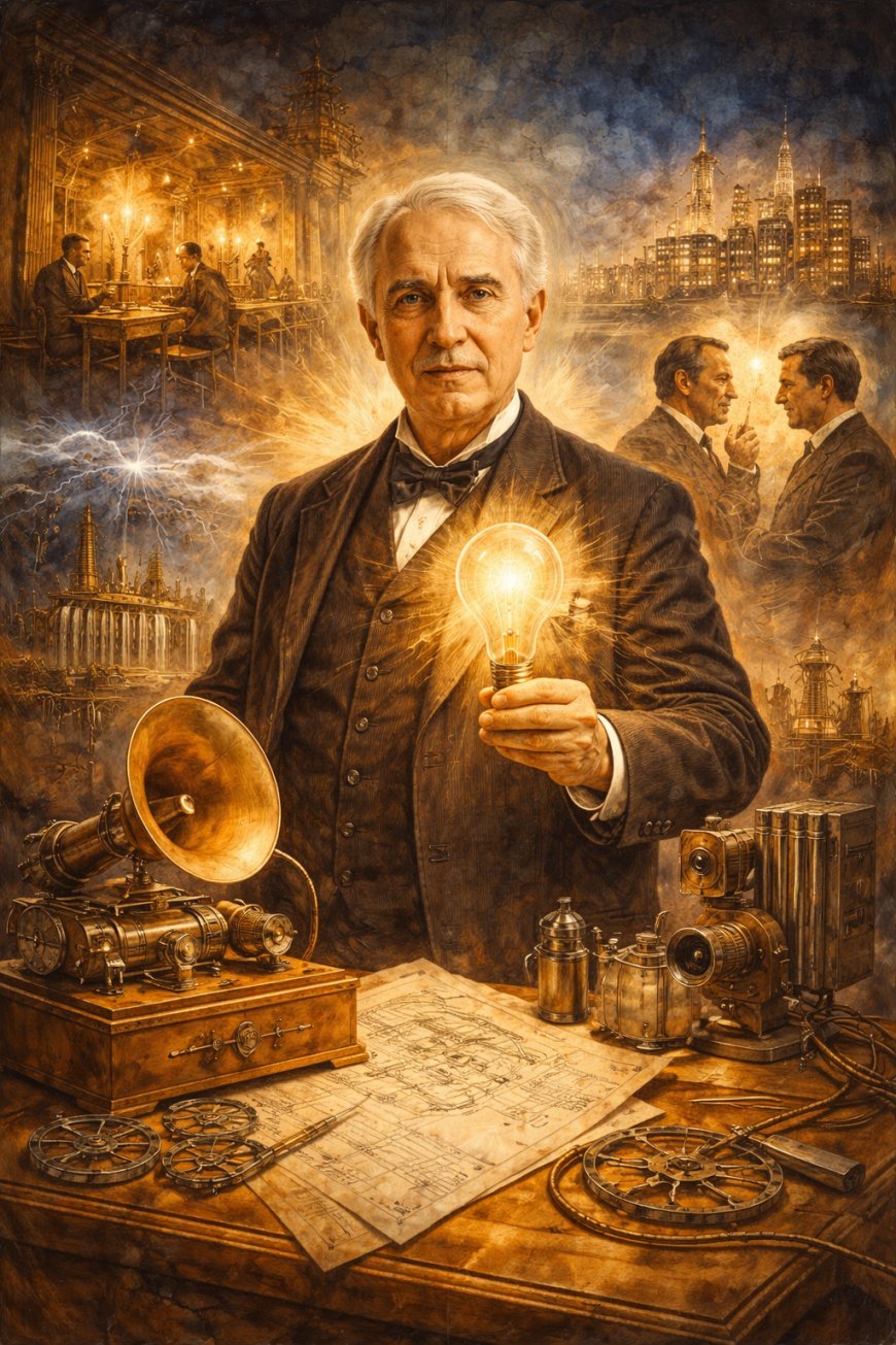 Thomas Alva Edison: A Unique Story from Failure to Success