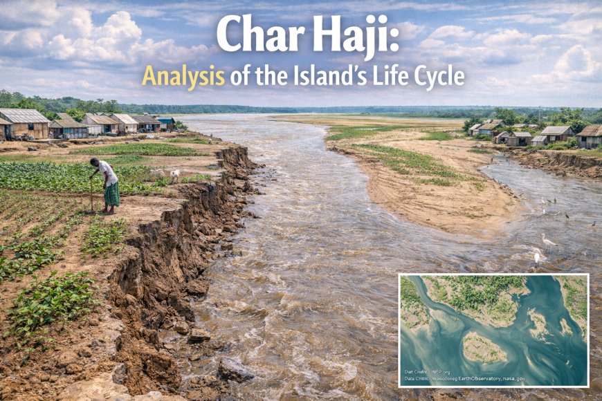 চর হাজী: দ্বীপের জীবনচক্র বিশ্লেষণ