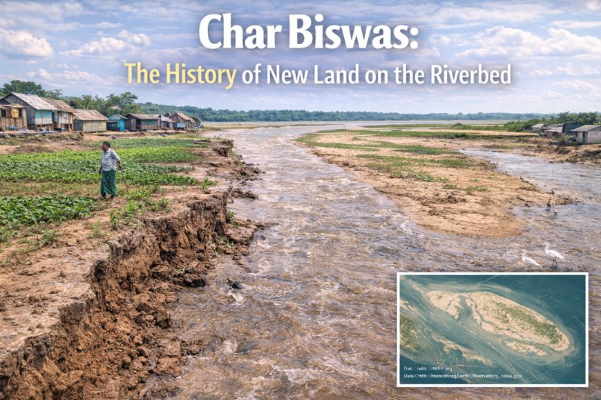চর বিশ্বাস: নদীর বুকে নতুন ভূখণ্ডের ইতিহাস