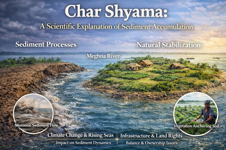 চর শ্যামা: পলি সঞ্চয়ের বৈজ্ঞানিক ব্যাখ্যা