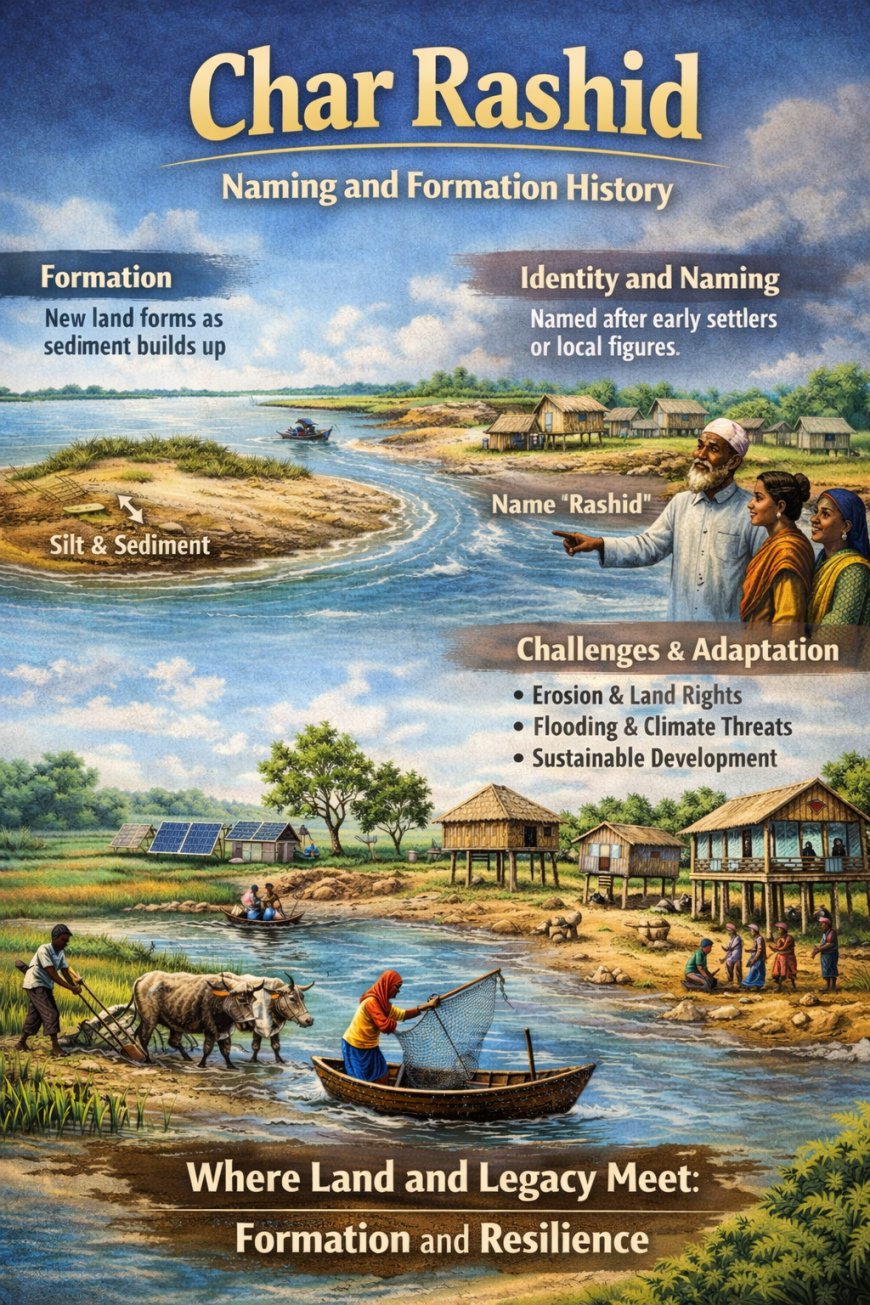 চর রশিদ: নামকরণ ও গঠন ইতিহাস