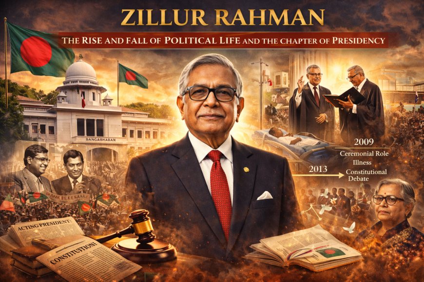 Zillur Rahman: The rise and fall of political life and the chapter of presidency